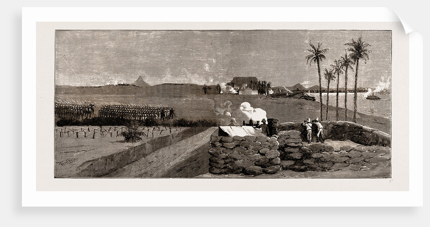 With The Nile Frontier Field Force, Attack On The Rebels At Koshey And Giniss, 1886 by Anonymous