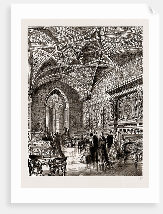 Eaton Hall: The Great Drawing Room, UK, 1886 by Anonymous