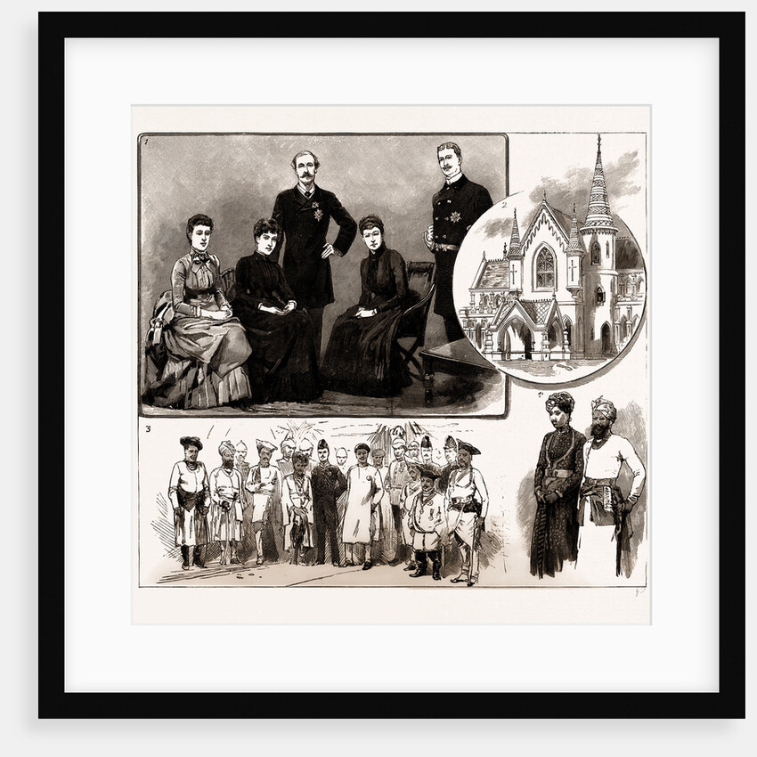 Lord Dufferin At Indore, 1886 by Anonymous