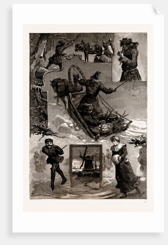 Winter Sketches In South Russia, 1886 by Anonymous