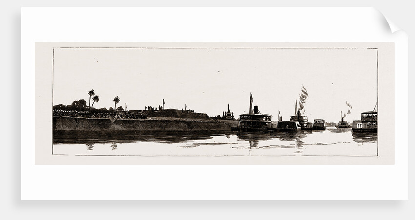 The Expedition To Upper Burma: The Forts Of Ava, Where Theebaw's Army Surrendered To The British, Nov. 27 by Anonymous