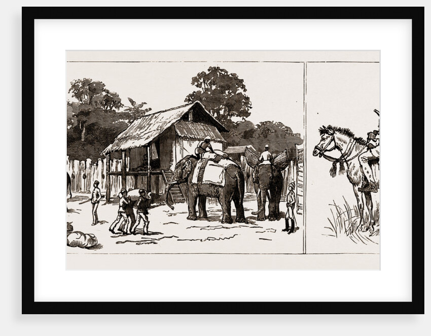 The Expedition To Upper Burma, With The Tonghoo Field Force, 1886 by Anonymous