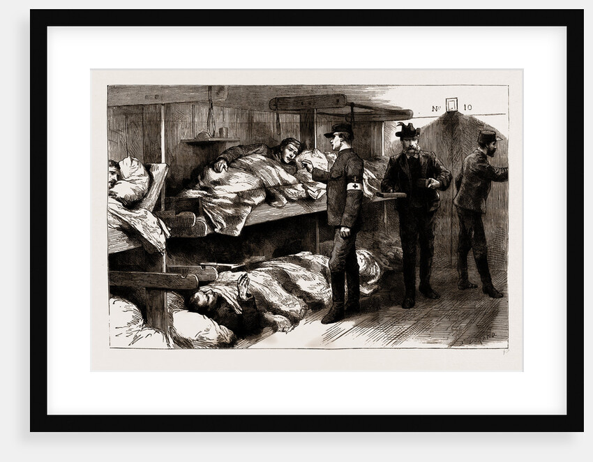 The War Between Serbia And Bulgaria: With The Knights Of Malta: The Luxury Of A Smoke, 1886 by Anonymous