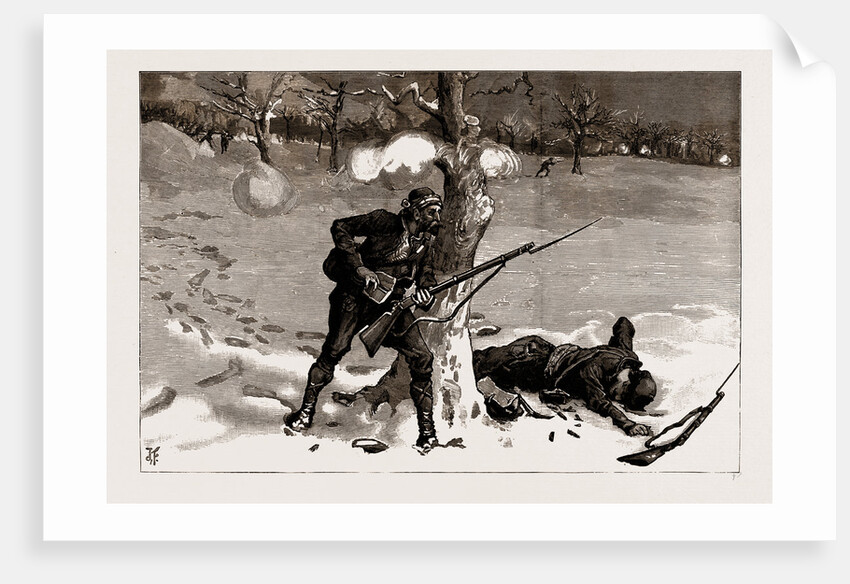 The War Between Serbia And Bulgaria, 1886 by Anonymous