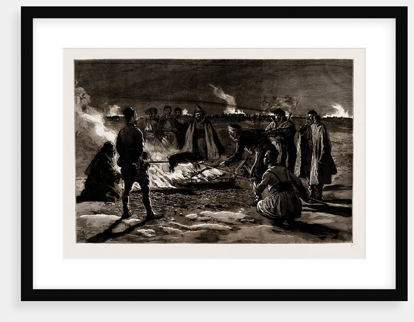 The War Between Serbia And Bulgaria, 1886 by Anonymous