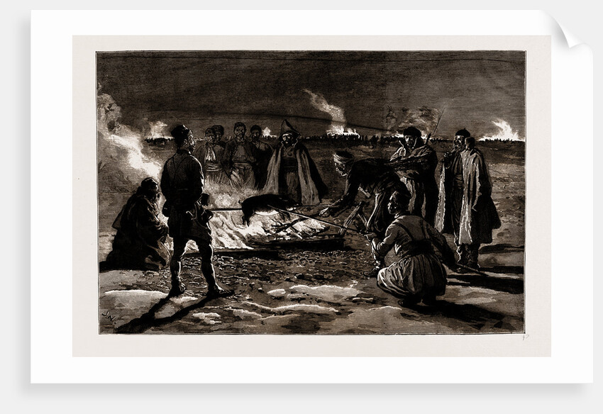 The War Between Serbia And Bulgaria, 1886 by Anonymous