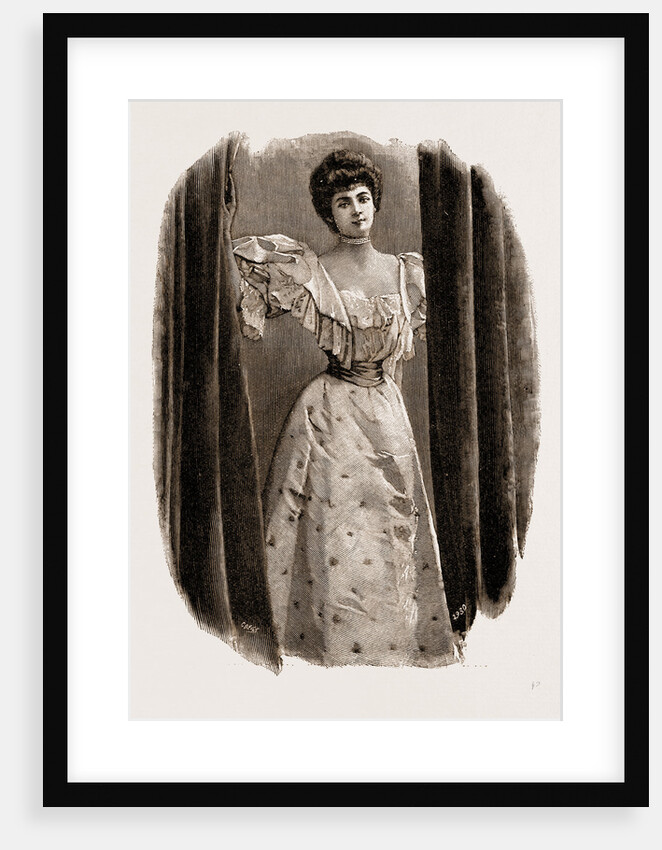 A Ball Dress, UK, 1897, Fashion by Anonymous