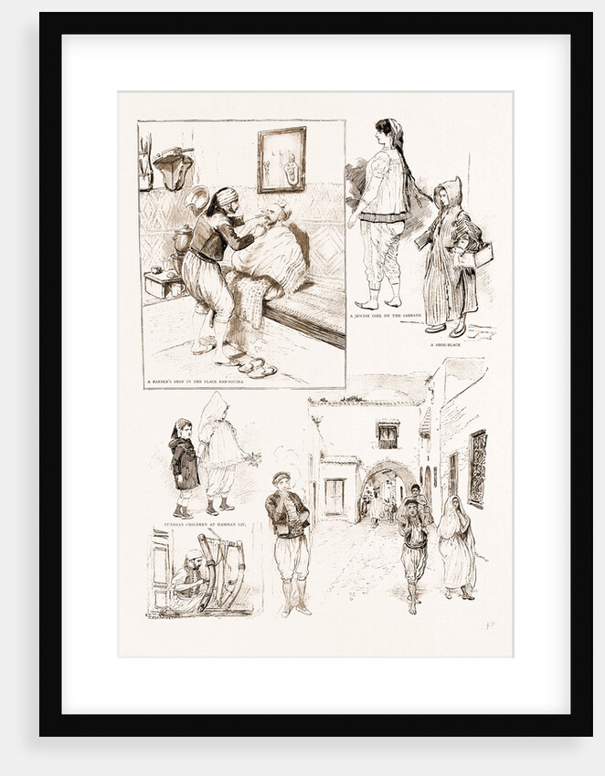 The French Occupation Of Tunis: Native Character Sketches, 1897 by Anonymous