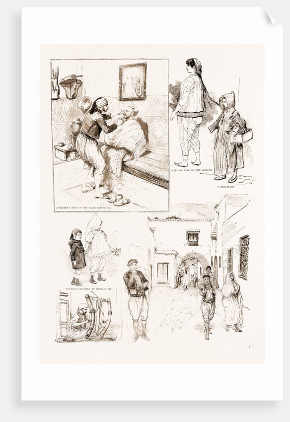 The French Occupation Of Tunis: Native Character Sketches, 1897 by Anonymous
