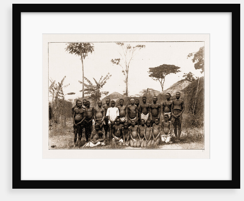 A Group Of Angoni Friendlies, 1897 by Anonymous