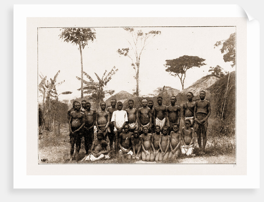 A Group Of Angoni Friendlies, 1897 by Anonymous