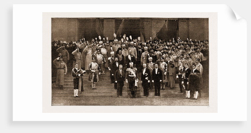 The Bulgarian Parliament: Opening Of The Session Of The Sobranie, 1897 by Anonymous