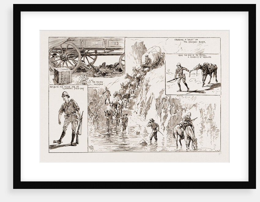 Tommy Atkins In Rhodesia: Leaves From An Officer's Sketch Book, 1897 by Anonymous