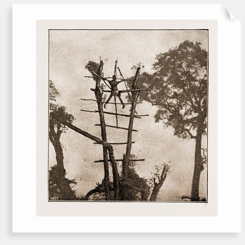 A Woman Crucified At Benin by Anonymous