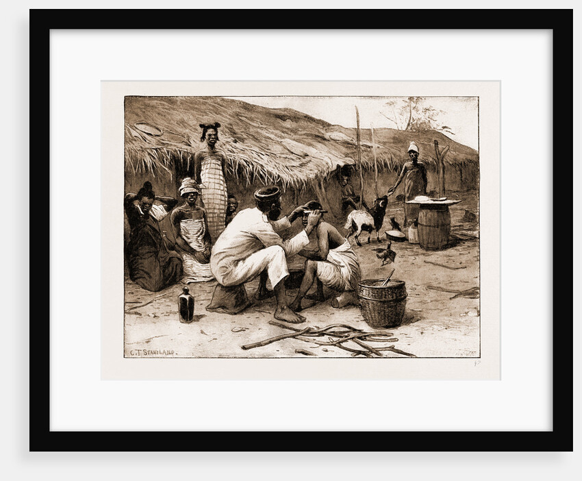 The Royal Niger Company's Expedition: Everyday Scenes On The River Niger, 1897 by Anonymous