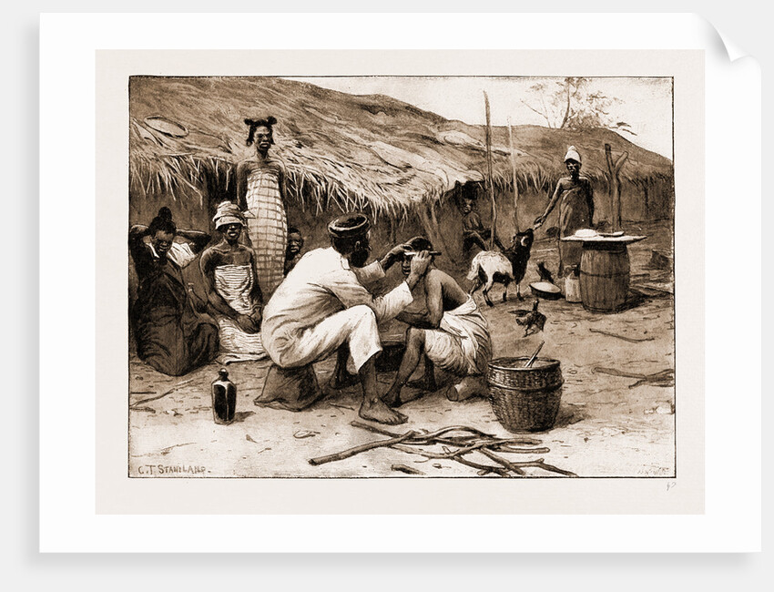 The Royal Niger Company's Expedition: Everyday Scenes On The River Niger, 1897 by Anonymous