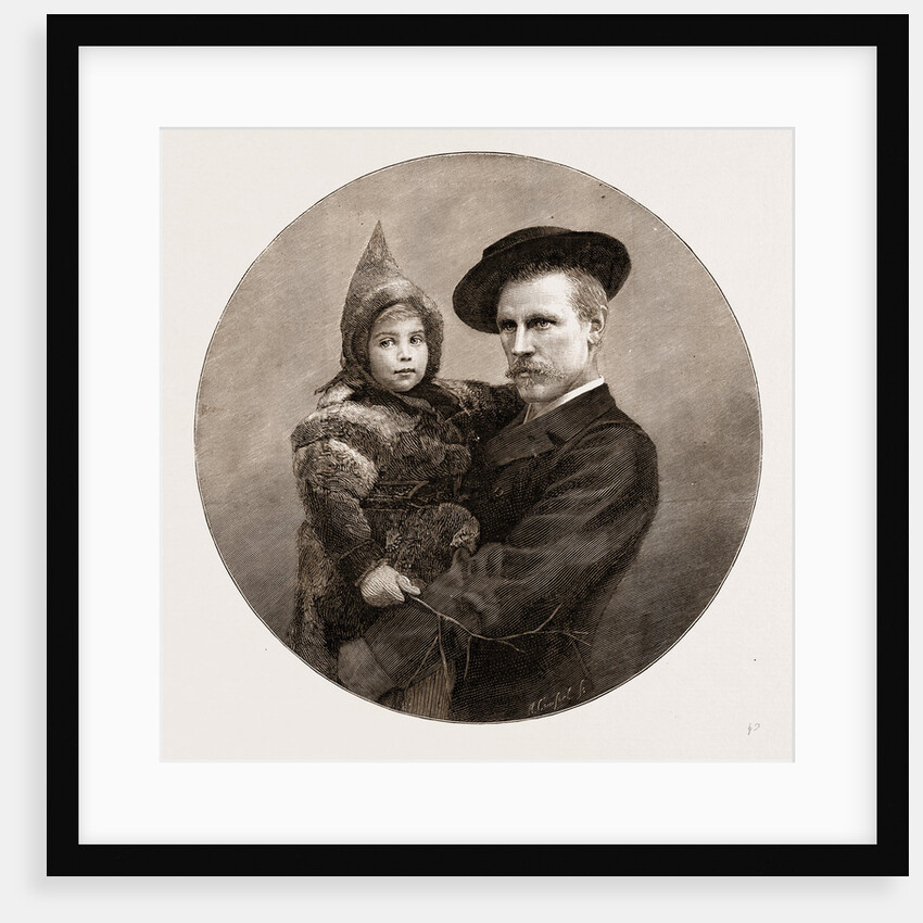 Dr. Fridtjof Nansen And His Little Daughter Liv, 1897 by Anonymous