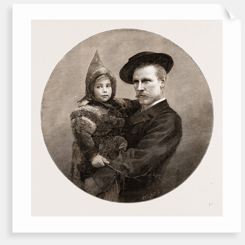 Dr. Fridtjof Nansen And His Little Daughter Liv, 1897 by Anonymous