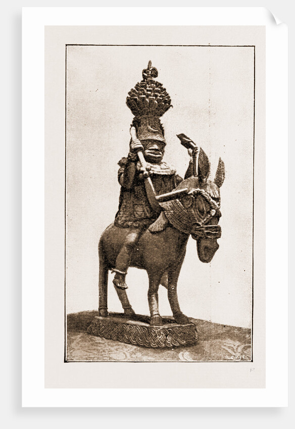 This Casting Of A Former King Of Benin Was Made By Natives Of Benin City by Anonymous