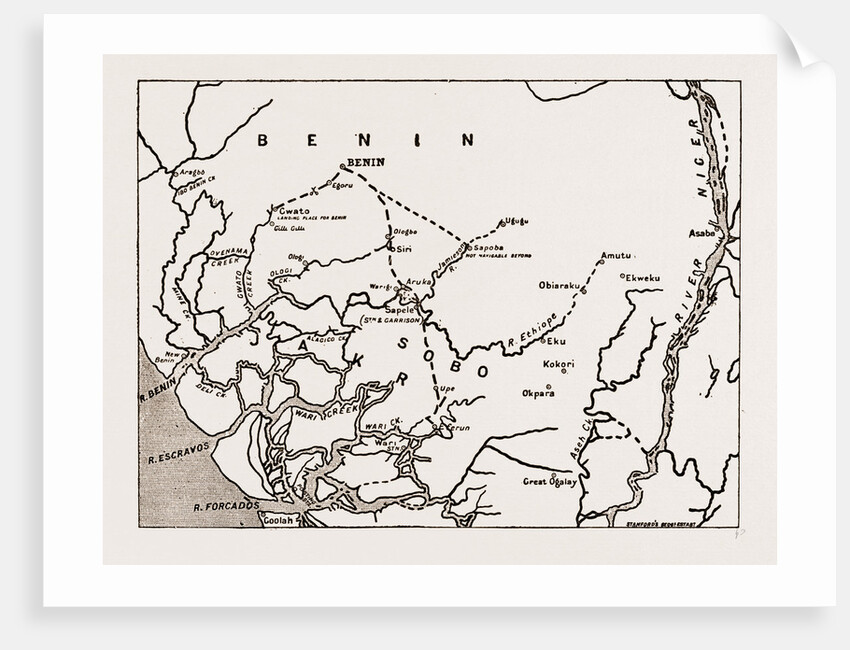 The Advance On Benin by Anonymous