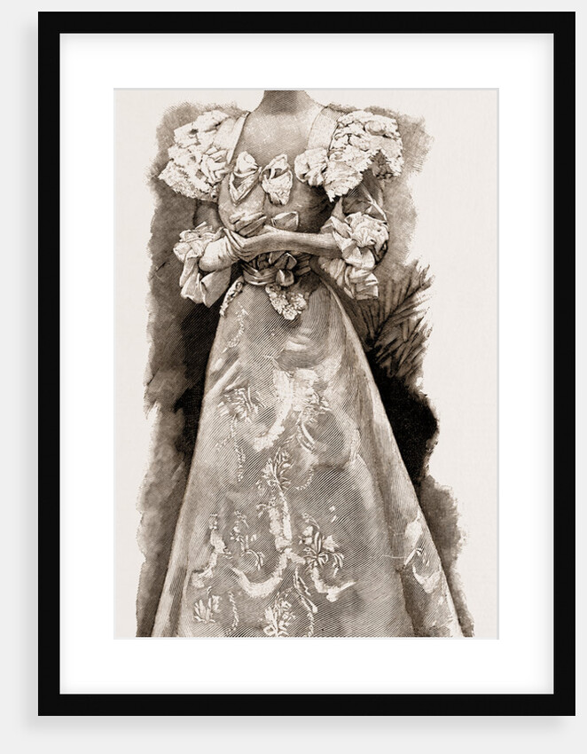 A Handsome Dinner Dress, Fashion, 1897 by Anonymous