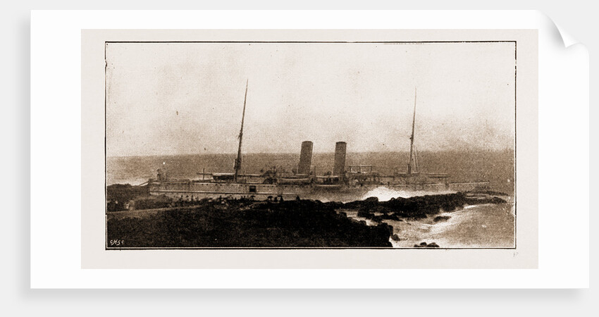 The Royal Indian Marine Troopship Warren Hastings Was Wrecked On The South Coast Of Reunion by Anonymous