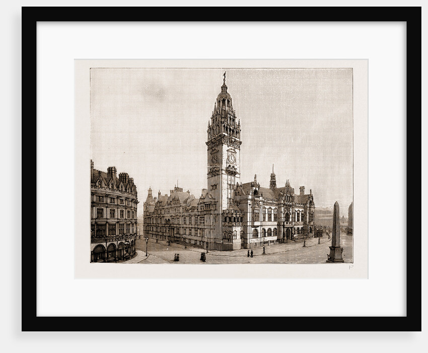The Queen's Visit To Sheffield: The New Town Hall To Be Opened By Her Majesty, UK, 1897 by Anonymous