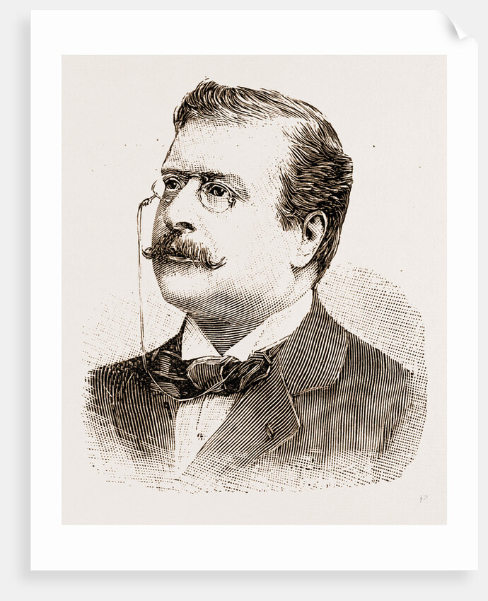 Signor Antonio Fratti The Italian Deputy Killed At Domoko by H. Le Lieure