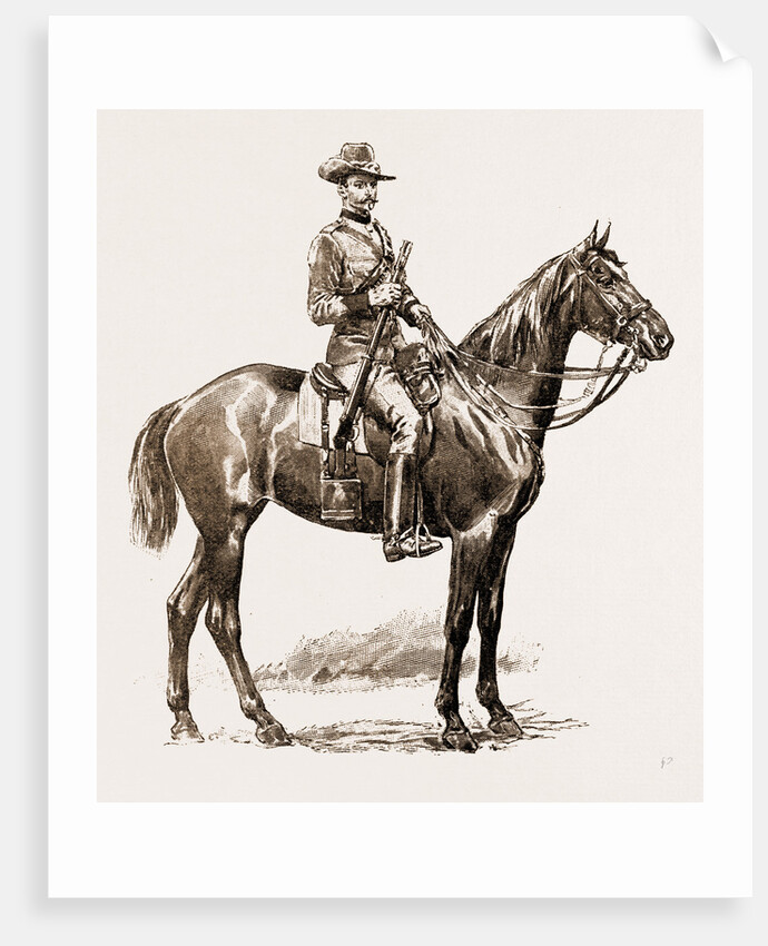 Colonial Troops Who Took Place In The Jubilee Procession, UK, 1897 by Anonymous