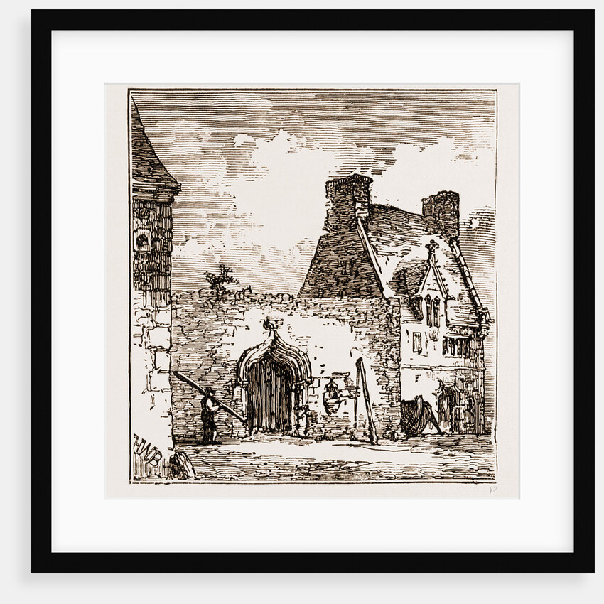 Chapel Founded By Mary Queen Of Scots At Roscoff, Brittany by Anonymous
