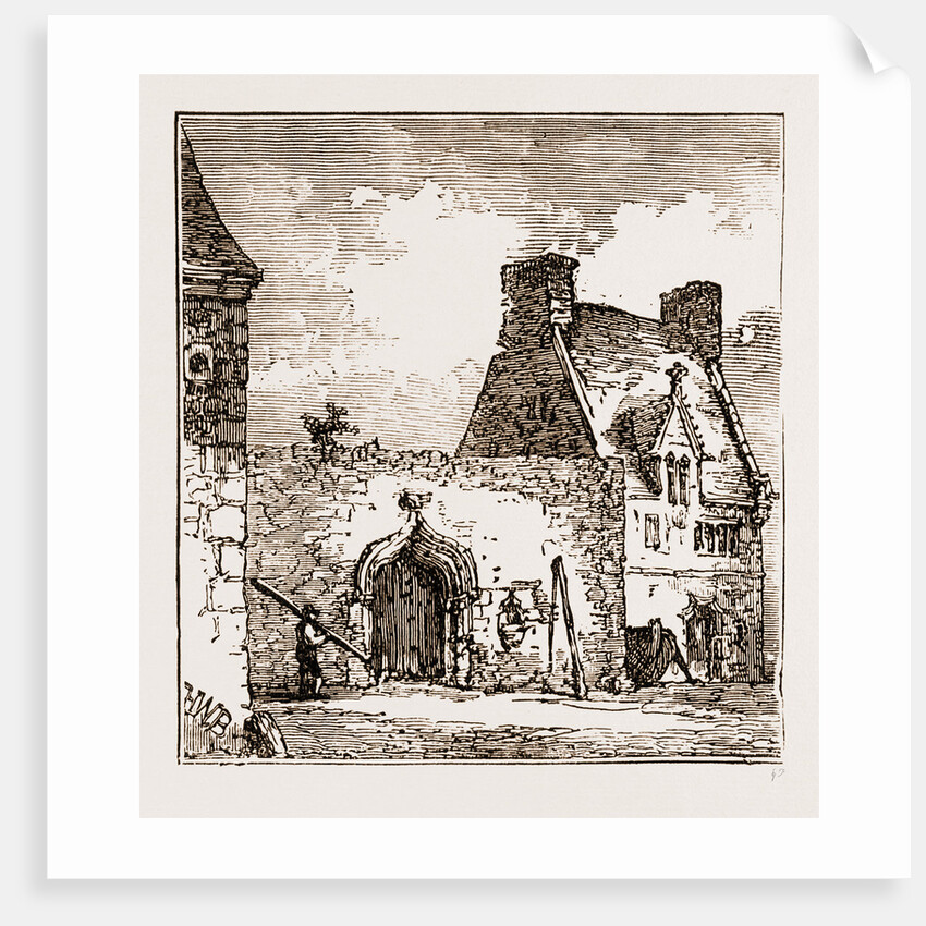 Chapel Founded By Mary Queen Of Scots At Roscoff, Brittany by Anonymous