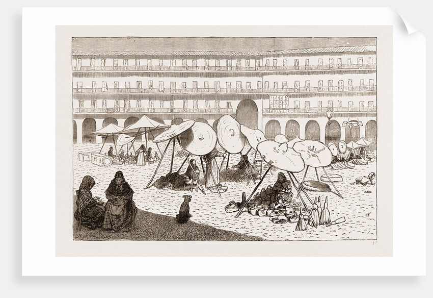 The Market Place, Cordova by Anonymous