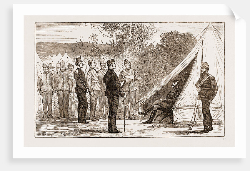 A Delinquent, Autumn Manoeuvers UK 1873 by Anonymous