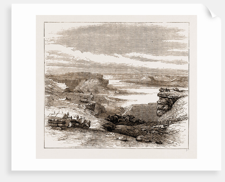 Lake-koundi And Wells Of Arth-koundi, The Russian Expedition To Khiva 1873 by Anonymous