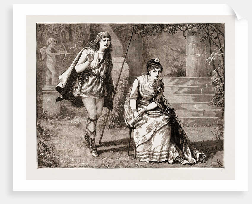 Scene From Fleur De Lys As Performed At The Gaiety And Philharmonic Theatres by Anonymous