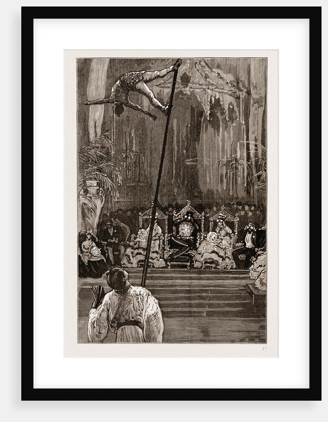 The Shah Of Persia (iran) At The Crystal Palace London UK 1873 by Anonymous