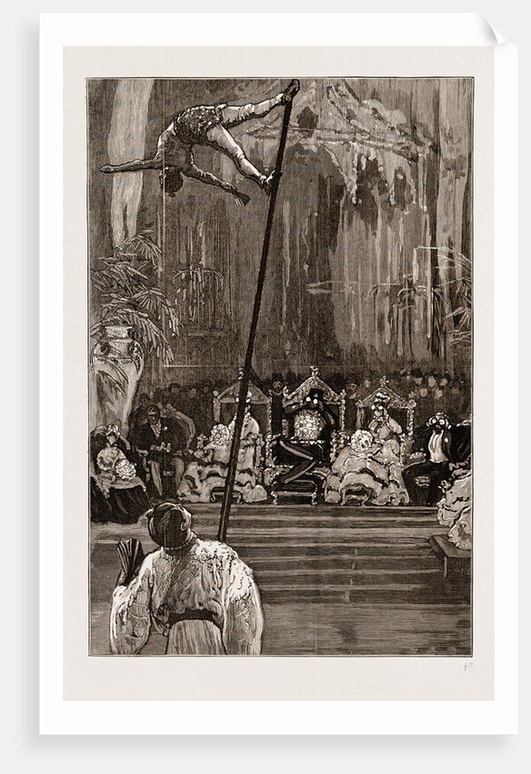 The Shah Of Persia (iran) At The Crystal Palace London UK 1873 by Anonymous