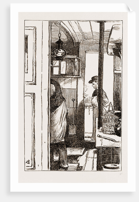 I. The Cook's Galley On The Antwerp Boat pacific by Anonymous