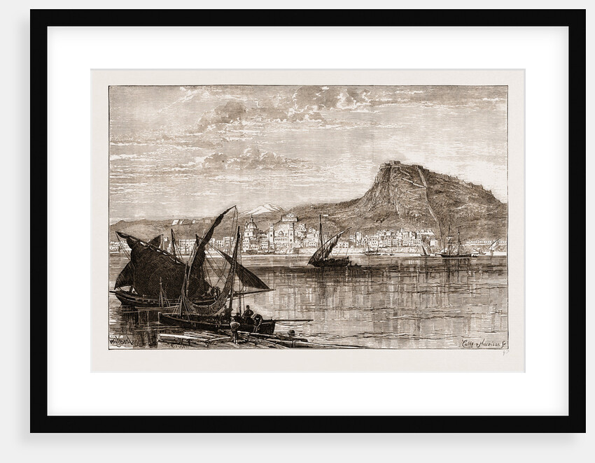 View Of Alicante, Bombarded By The Intransigentes by Anonymous