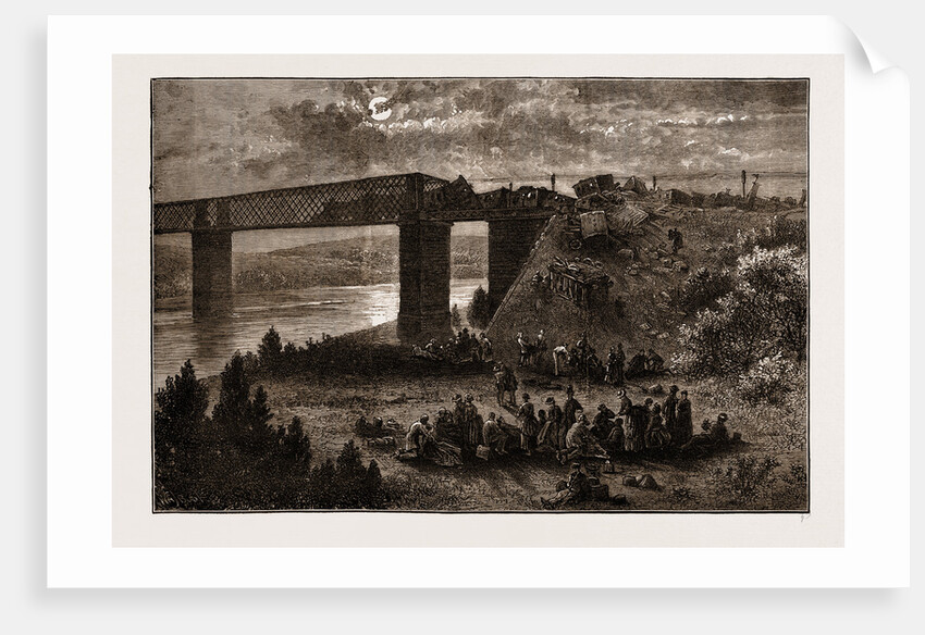 Fridge Of Viana, Over The Douro-scene Of The Late Railway Accident by Anonymous