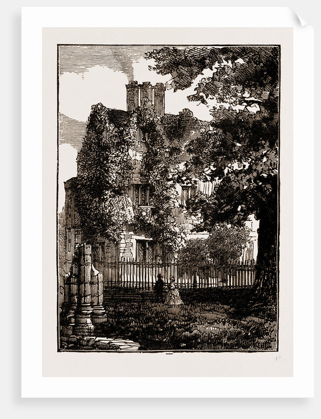 York UK 1873, Philosophical Gardens. by Anonymous