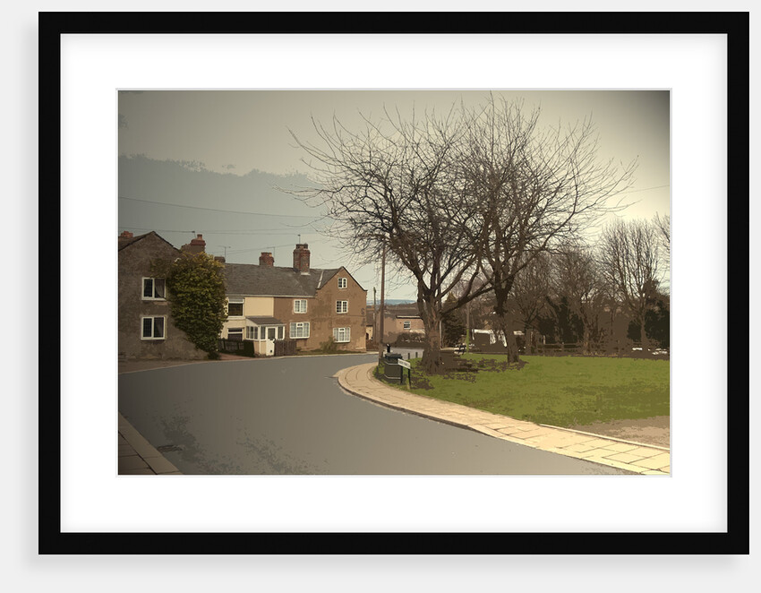 Village Green and Preaching Site in, Thorpe Street in the centre of the village by Sarah Smith