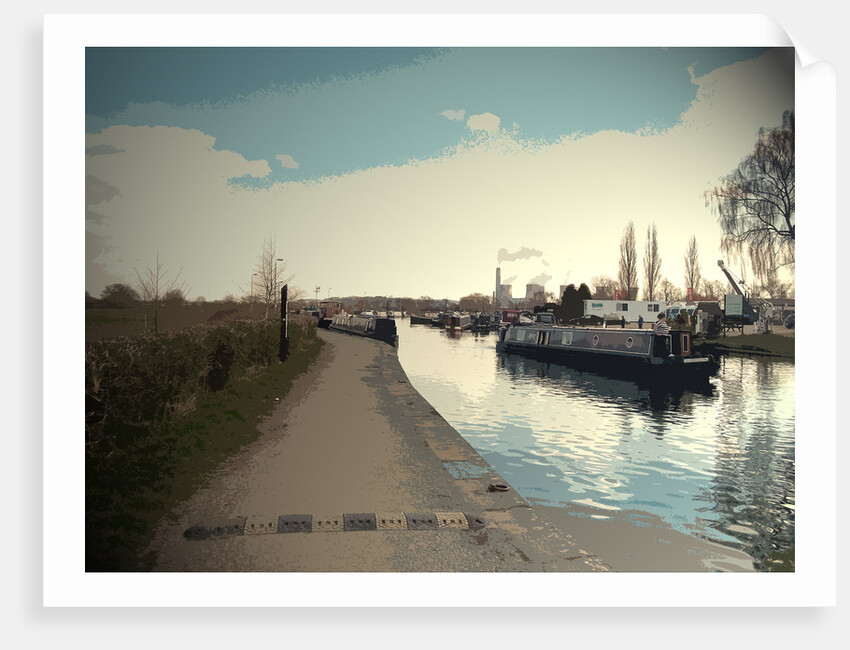 Traffic at Sawley Marina by Sarah Smith