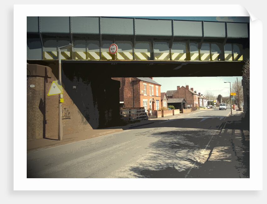 Railway Bridge in Long Eaton by Sarah Smith