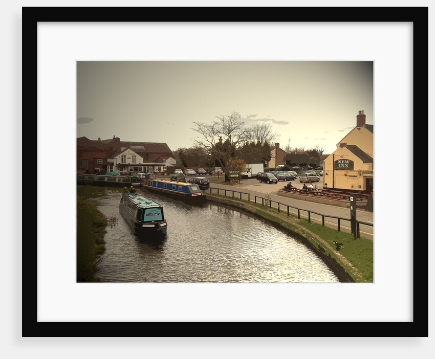 The Wharf in Shardlow by Sarah Smith