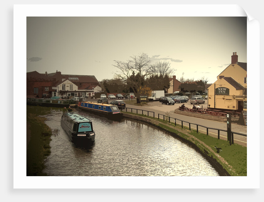 The Wharf in Shardlow by Sarah Smith