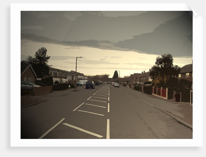 Draycott Road in Sawley by Sarah Smith