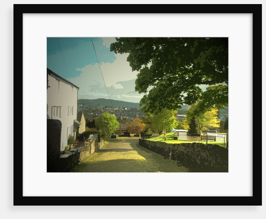 Tintwistle Village Scene by Sarah Smith