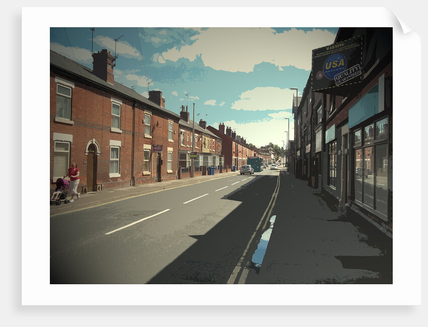Nottingham Road in Derby by Sarah Smith