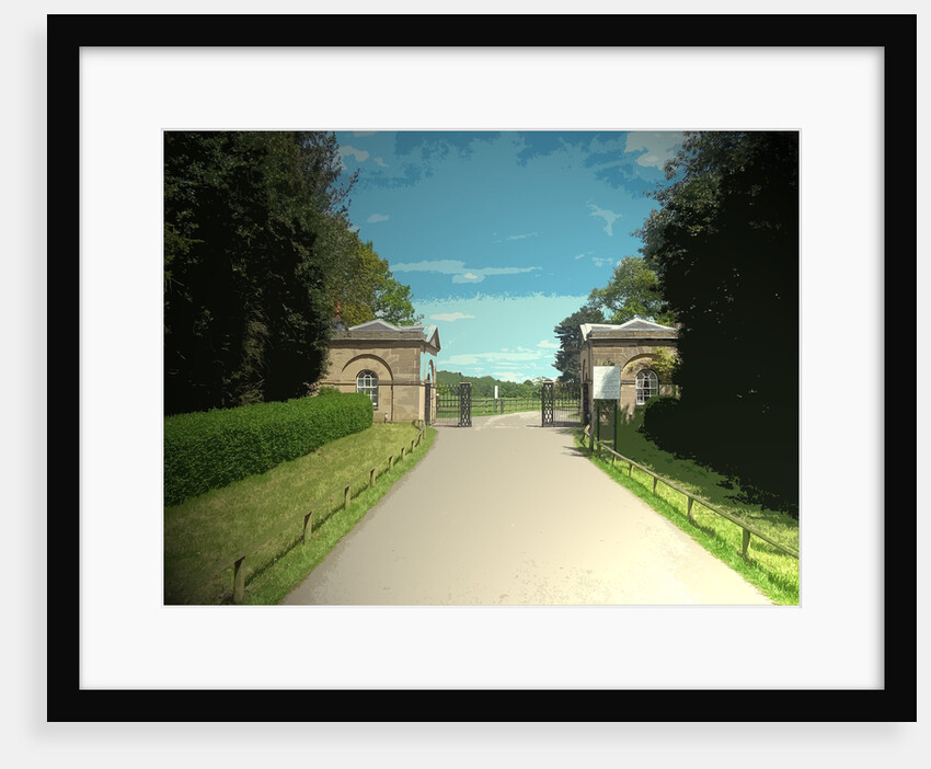 Gatehouse Entrance to Locko Park by Sarah Smith